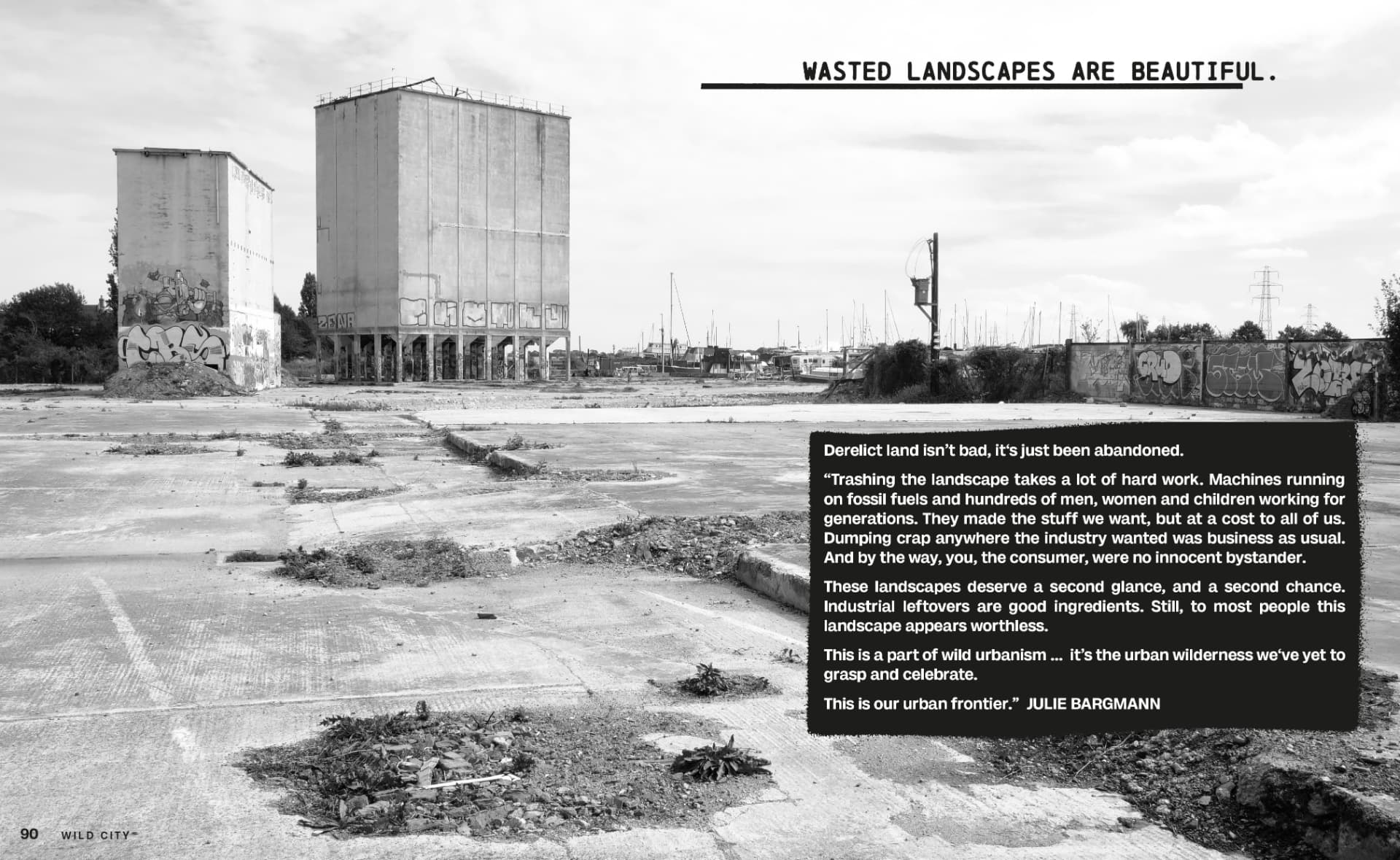 Wasted landscapes are beautiful · p. 90
